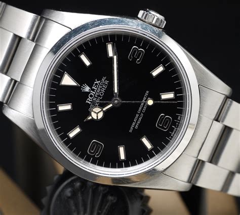 rolex explorer blackout cost|Rolex explorer 14270 dials.